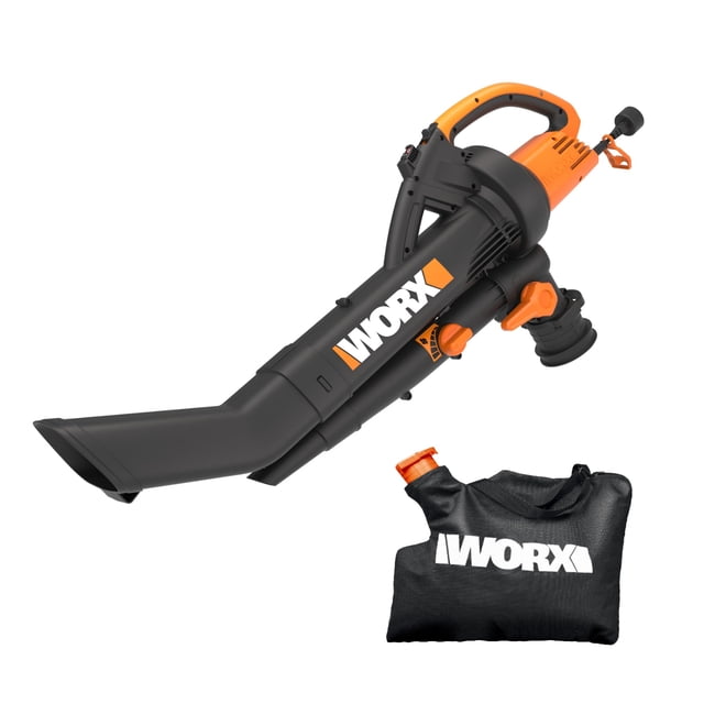 Sopladora/aspiradora/desbrozadora WORX WG505 12A con impulsor metálico