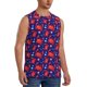 thumbnail image 2 of Balery Cute Crabs Camisetas sin mangas para hombre, absorbe la humedad y protege contra el mal olor.-Small, 2 of 7