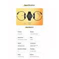 thumbnail image 3 of Smart Watch Graffiti App Tuya Information Recordatorio de llamada sincrónica Pulsera intel Abanopi Reloj inteligente, 3 of 6