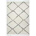 thumbnail image 6 of nuLOOM Jessie Moroccan Lattice Tassel Area Rug, 2' x 3', Jessie Off-white, 6 of 10