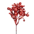 thumbnail image 1 of Fruit Cuttings Flower Christmas Tree Hanging PVC Xmas Glitter Foam Gold Powder Simulation Plant DIY Decoration Garlands, 1 of 6
