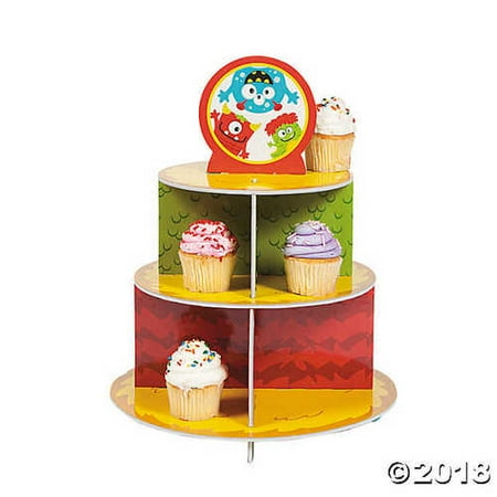 Mini Monsters Cupcake Stand By Mini Monsters Party Supplies