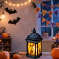 thumbnail image 5 of PEIBang Halloween LED Lantern Lights,Vintage Flameless Lantern,Pumpkin Ghost Witch Decorative Lamp for Halloween Home Indoor Outdoor Decoration, 5 of 6