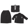 thumbnail image 2 of 1 Juego de kimono japonés para niños, disfraz de kimono de estilo japonés, traje tradicional japonés, kimono para niños, 2 of 5