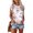 White shirts for women, variant on Gifts Usmixi Shirts for Women Sexy Lace Patchwork Hollow out Loose Fit Pleated Hem Tee Tops Summer Trendy Floral Short Sleeve Round Neck Ladies Blouses Light Blue XL