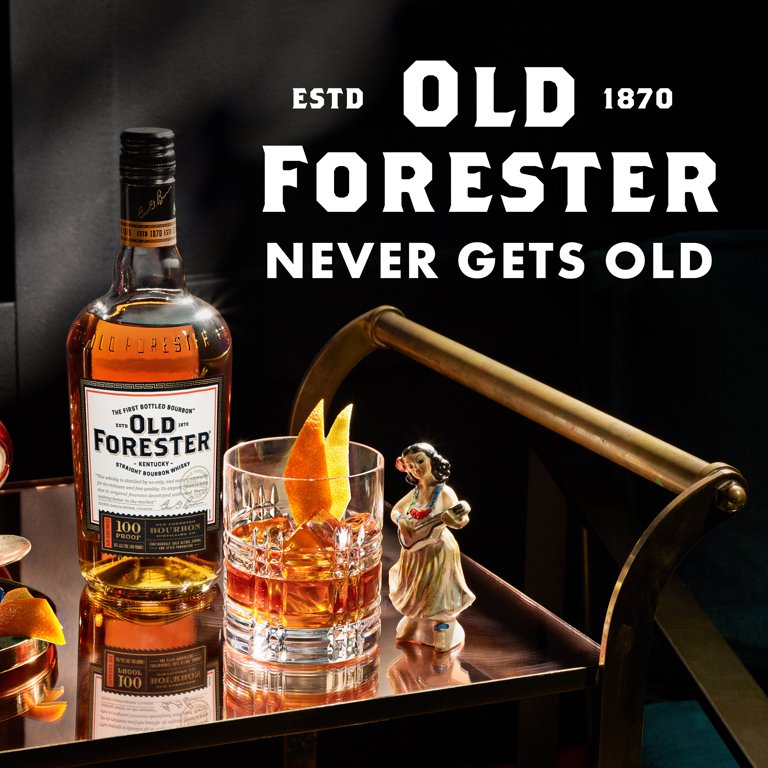 Old Forester 100 Proof Kentucky Straight Bourbon Whisky, 750 ml