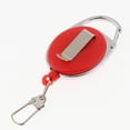 thumbnail image 4 of Llavero retráctil shamjiam con cordón rojo, 4 of 9