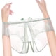 thumbnail image 2 of Bragas de encaje transparentes para mujer, tangas de entrepierna abierta bordadas, ropa interior Sexy, lencería sexual de tentación dulce, 2 of 5