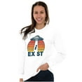 thumbnail image 3 of Aliens Exist UFO Beam Cool Believers Long Sleeve TShirt Men Women Brisco Brands L, 3 of 6