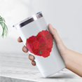 thumbnail image 2 of Rose 20oz Coffee Stainless Steel Mobile Tumblers, Vacuum Insulated Mug with Lid, Spill-Proof Travel Cup for Hot & Cold Drinks, for Coffee, Wine, Cocktails, Christmas, Spring, 2 of 6