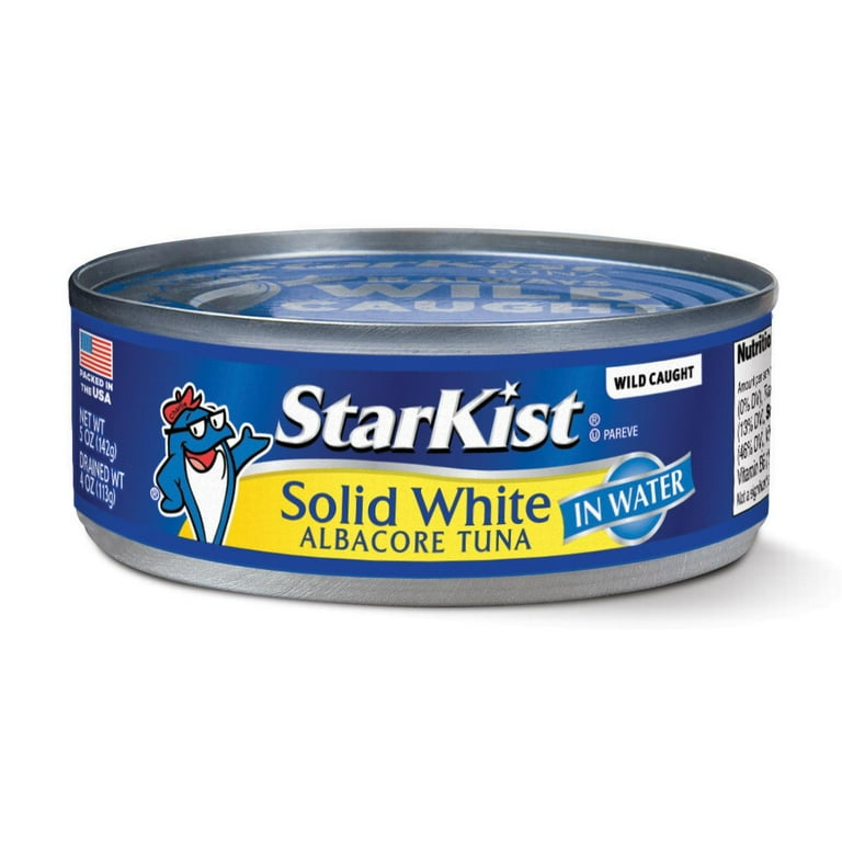 StarKist Solid White Albacore Tuna in Water, 5 oz Can