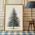 thumbnail image 2 of Christmas Wall Decor Printable Xmas Trees Decor Painting, Rustic Christmas Art, Printable Xmas Decor-Print, Vintage Xmas Holiday Art Print, Vintage Christmas Tree Print, Moody, 2 of 7