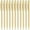 12 Pcs Gold Color Pens, variant on 6/12 Pack Gold Slim Ballpoint Pens Black ink Medium Point(1 mm), Nice Gold Pen Gift for Wedding Business Office Students Teachers Guest