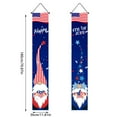 thumbnail image 2 of MOQIN Independence Day Decorations, 4th of July Veteran‘s Day Porch Banner Fence Banner, Patriotic Decorations Sign Banners Large Outdoor Yard Banner, 2 of 3