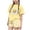Yellow, variant on Auroural Girls Sets Size 10 Children's Summer Floral Printing Leisure Round Neck Short Sleeves Top and Shorts Two-Piece Set for Kids