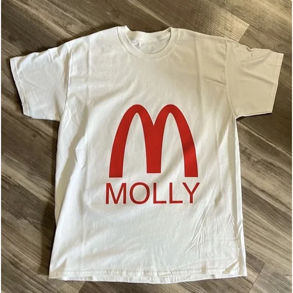 Retro MOLLY Logo Unisex Short Sleeve Tee Shirt S-5XL