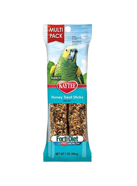 Kaytee Parrot Treat Stick Honey Flavor 7 ounces