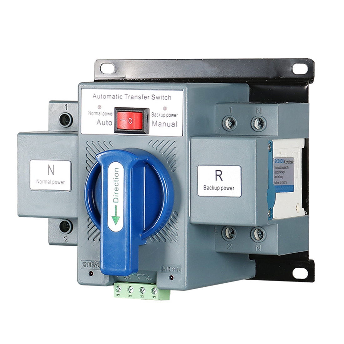 2P 63A 230V MCB Type Dual Power Automatic Transfer Switch ATS Rated Voltage 230V Rated Frequency 50/60Hz,1 x Automatic Transfer Switch,as shown