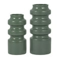 thumbnail image 2 of Sagebrook Home Ceramic Tiered Vase - Elevate Your Space with Elegant Home Decor, Perfect for Modern & Chic Interior Design, Enhance Your Home Ambiance, 2 of 7