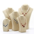 thumbnail image 4 of LOVIVER 2x Collier Pendentif Présentoir Buste Support Support, 4 of 4