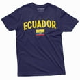 thumbnail image 4 of Men'S Ecuador T-Shirt Ecuadori Soccer Football T-Shirt Quito Tee Gift For Him Her (4X-Large Military Green), 4 of 6