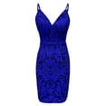 thumbnail image 3 of 2024 New Solid Color Long Sleeveless Fashion Slim Temperament Skirt Evening Dress Fertility Dress Lace Vintage Long Prom Evening Dresses Wedding Gowns Cape Long Dresses for Women Champagne Formal, 3 of 4