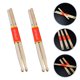 thumbnail image 2 of pares de baquetas de arce para instrumentos musicales prácticos, baquetas profesionales, 2 of 7