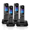 thumbnail image 1 of Teléfono inalámbrico Motorola Voice D8714 con 4 auriculares y Bluetooth, 1 of 5