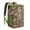 Olive-green-15, variant on Decorative Paisley Print Cooler Backpack - Insulated 20L Soft Cooler Bag with PEVA Lining, Easy to Clean for Picnics & Outings