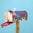 thumbnail image 4 of Lsque Sanrio Mailbox Cover Standard Size ,Magnetic Mailbox Covers Post Wraps Letter Box Cover -21x18 in, 4 of 9