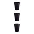 thumbnail image 4 of Justharion Wide Applicaiton Trash Can For Household - 6L Capacity Easy Access Simple Black S 3Set, 4 of 6