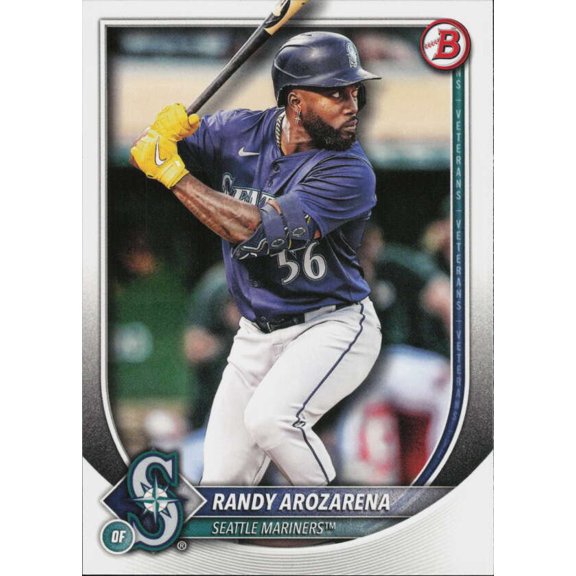 2025 BOWMAN #19 RANDY AROZARENA SEATTLE MARINERS