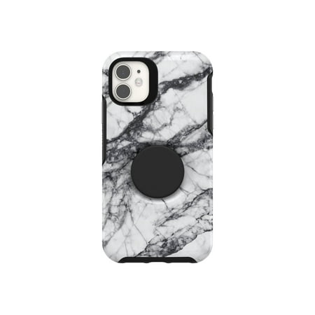 OtterBox - Otter + Pop Symmetry Series Case for Apple® iPhone® 11 - White Marble