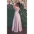 thumbnail image 2 of Robe de Soirée à Manches Longues Fendue, 2 of 4