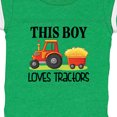 thumbnail image 4 of Inktastic Farming Cute Boy Loves Tractors Boys Baby Bodysuit, 4 of 5