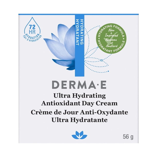 DERMA E Ultra Hydrating Antioxidant Moisturizing Day Cream, Vegan