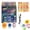 48Colors, variant on Glitter Brush Markers Set 24/48/72/96 Colors - Dual-Tip Metallic Shimmer Pens, 6mm Soft Brush Tip, Quick-Drying for Adult Coloring Books Journals Card Making Scrapbooking