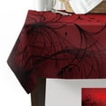thumbnail image 3 of Simple Red Black Gradient Abstract Flowers Tablecloths Waterproof Kitchen Coffee Table For living Room Home Decor Dining Table, 3 of 6