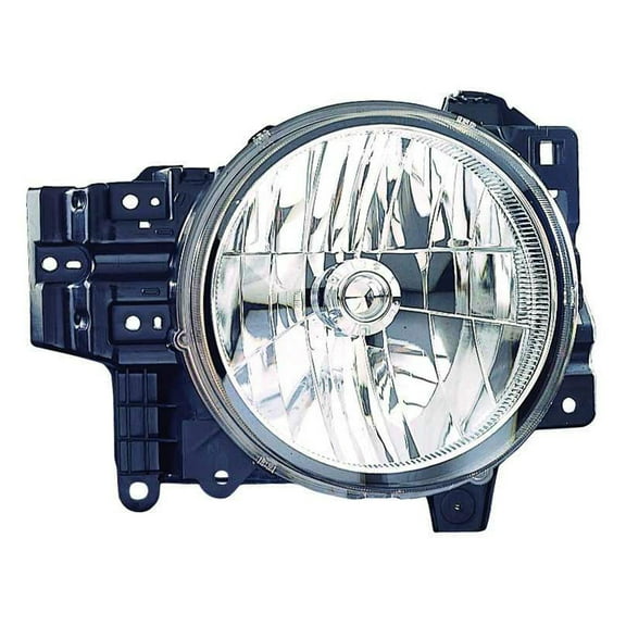 KAI New CAPA Certified Standard Replacement Passenger Side Headlight Assembly, Fits 2007-2014 Toyota FJ Cruiser