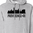 thumbnail image 3 of Inktastic Providence Rhode Island City Skyline Adult Hoodie Sweatshirt, 3 of 4