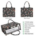 thumbnail image 2 of Large Capacity Tote Bag,Skeleton Pumpkin Halloween Pattern Handbag Fashion Luxury Tote Bag,15.7"x13"x 5.1" Inches,Laptop Compatible, 2 of 6