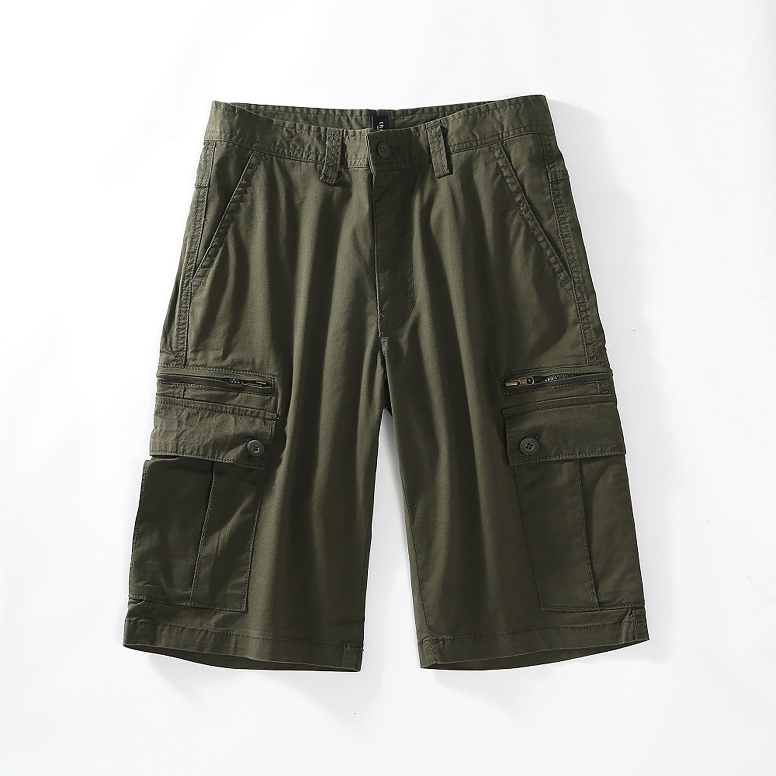 cllios Men's Cargo Shorts Plus Size Multi Pockets Shorts Work Tactical
