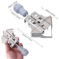 thumbnail image 4 of yeacher Stainless Steel 90-Degree Woodworking Clamp for Precision Framing and DIY Projects - Open-Type Design for Versatile Use in Crafting and Furniture Assembly, 4 of 6