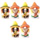 thumbnail image 2 of muñecas de tela,6 PCS 1 Set Encantador Paño Muñeca Juguetes de juguete multiusos Playings (Amarillo) FRCOLOR Hogar12907464, 2 of 7