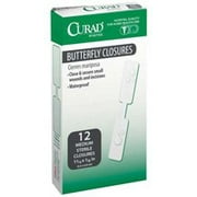Curad butterfly sterile closure, size : 1 . 75x0.37"- 12 ea