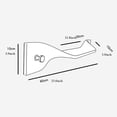thumbnail image 2 of Cement Industrial Style Floating Shelves, Wall Mounted Storage Shelves, Decorative Wall Shelf Wall Display Racks, for Bedroom, Kitchen, Living Room, Study,Office, 2 of 8