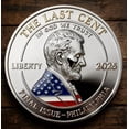 thumbnail image 2 of SDOHIG Final Cent Commemorative Keepsake, 2025 U.S. 1 Cent Penny Commemorative Keepsake, Nostalgic Historical Collectible Ornaments Gift for Keepsake Lovers Collectors Keepsake Enthusiasts, 1.6 in, 2 of 4
