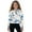 Blue Butterfly Daisy Flower, variant on Cardinal Birds Berries Snow Pattern Girls' Hoodies Sweatshirts Half Zipper Pullover Crop Tops with Pocket for Teen Girls Long Sleeve Sweater Size 9-10