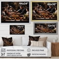 thumbnail image 4 of Designart "Asian Art euphony In Tea IX" Asian Floater Framed Wall Art Living Room, 4 of 7