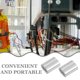 thumbnail image 3 of WEUVEB 200Ud Abrazaderas De Aluminio Para Cable Con Material Duradero Para Uso En Hogar, 3 of 6